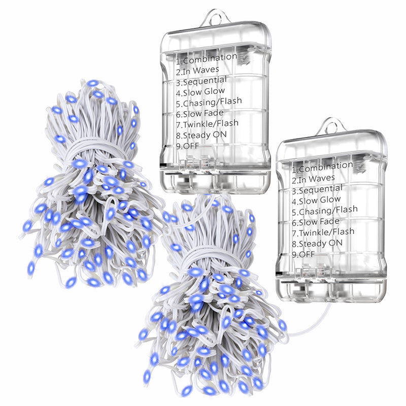 Load image into Gallery viewer, Dual electric waterproof battery case String light | 39ft | 120 bulbs | 144 pack