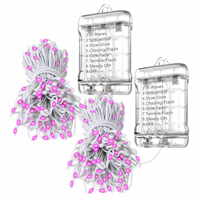 Load image into Gallery viewer, Dual electric waterproof battery case String light | 39ft | 120 bulbs | 144 pack