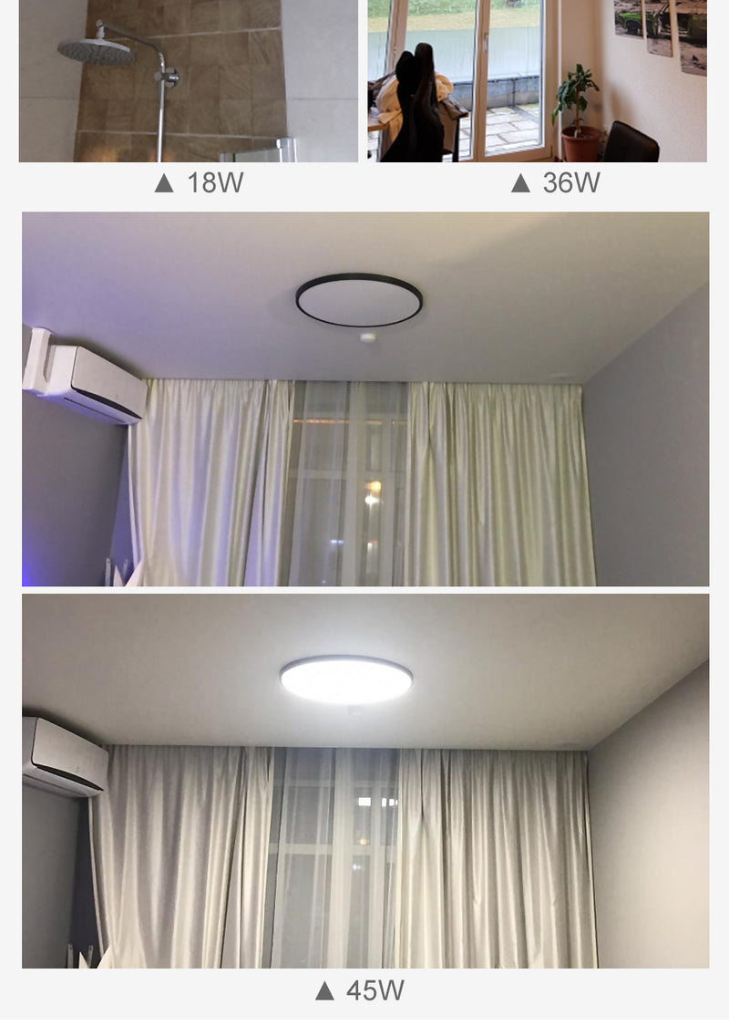 Load image into Gallery viewer, 24W  110V | Led Ultrathin Panel Light  Modern Lamp | Indoor Lighting | Fixture Kitchen Bedroom Surface Mount Panel Lamp | Wholesale supplier/bulk lamps/wholesale vendor | 20 pack
